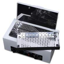 Rainaut 110V 300W Dry Heat Sterilizer Cabinet Autoclave Magnifier Tattoo Disinfect Salon Machine High-Temperature Disinfection Box, Metal Cleaning Box, Sterilizer Box 31*20.5*17.5cm/12.2*8.07*6.89in - Xem 11