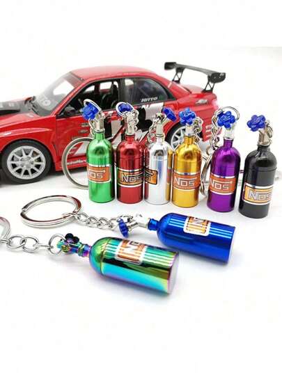 1pc New Simulation Gas Tank Car Tuning Parts Metal Alloy Keychain Pendant Accessories Car Accessories Bag Charm School Cute Goth Y2k Halloween Accessories Teachers Day Christmas Gift Ideas Bag Accessories Lanyards With Id Holder Car Accessories Bag Charms