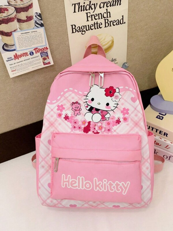 Mochila escolar grande con diseño de dibujos animados de nueva moda  para niñas, mochila de gran capacidad para la escuela primaria o jardín de infantes