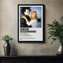 1PC Frameless Canvas No Frame Poster, Ideal Gift For Bedroom Living Room Movie Poster, Tv Series Movie Poster 90s Minimalist Poster Canvas Painting Wall Art Poster For Bedroom Living Room Decor