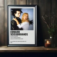 1PC Frameless Canvas No Frame Poster, Ideal Gift For Bedroom Living Room Movie Poster, Tv Series Movie Poster 90s Minimalist Poster Canvas Painting Wall Art Poster For Bedroom Living Room Decor