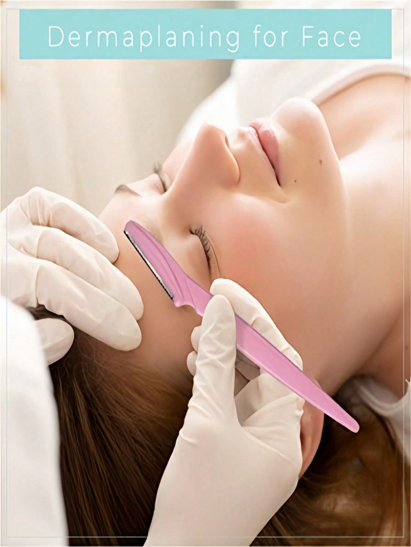 طقم 30 قطعة مقصات حواجب من الفولاذ المقاوم للصدأ م...