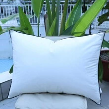 Luxury Goose Down Pillows Standard Size, Bed Pillows For Sleeping, Pillow For Back, Stomach Or Side Sleepers