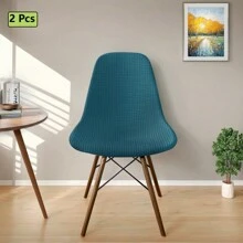 1/2/4 szt. pokrowców na jadalnię, pokrowców na siedzenia, pokrowców na krzesła do jadalni, zestaw 4 pokrowców, pokrowców na krzesła z polaru z połowy wieku, pokrowców na krzesła bez podłokietników do kuchni, jadalni, krzeseł bocznych do salonu, pokrowców na krzesła z muszli, żakardowych pokrowców na krzesła do jadalni, zestaw 4 pokrowców na krzesła do jadalni w stylu Mid Century Modern, rozciągliwych pokrowców do kuchni, biura i salonu