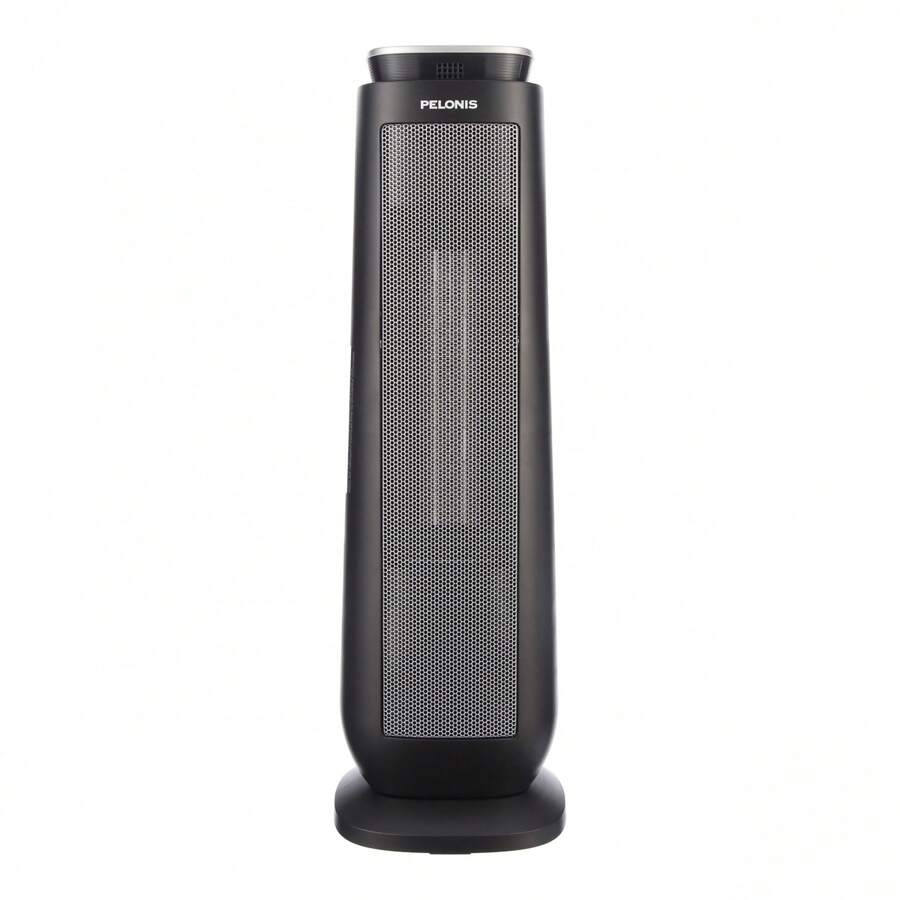 Pelonis 23" Ceramic Tower Fan-Forced Space Heater, PTHW15-18MR, Black ...