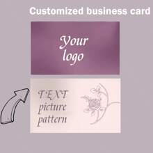 200/1000/500pcs Custom Business Cards With Logo Text,Personalized Business Cards Customizable Customized Double-Sided Printing Waterproof Business Loyalty Cards,300gsm Coated Paper, Multi-Functional,Ornamental,Seal Fashionable,Colorful,Cute,Contracted,Kawaii,Customized Christmas Decor.Modern Custom,Unique Back To School