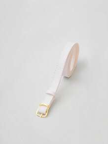 KIT 3-4-5 Cinto Feminino VALEY Metal Dourado Couro Sintético Minimalista Tendencia Moda Blogueira Unissex Uso Diário Simples Casual 2024 Popularidade Bonito Estação Preto Branco Marrom Caramelo Pink Atual Tamanho Costurado Ocasional Versátil Decorativo Vintage