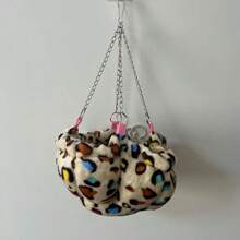 Home Small Animal Ferret Rat Guinea Hamster Mice Hamster Chincilla Hammock Sleeper Cage - Multicolor - View 6