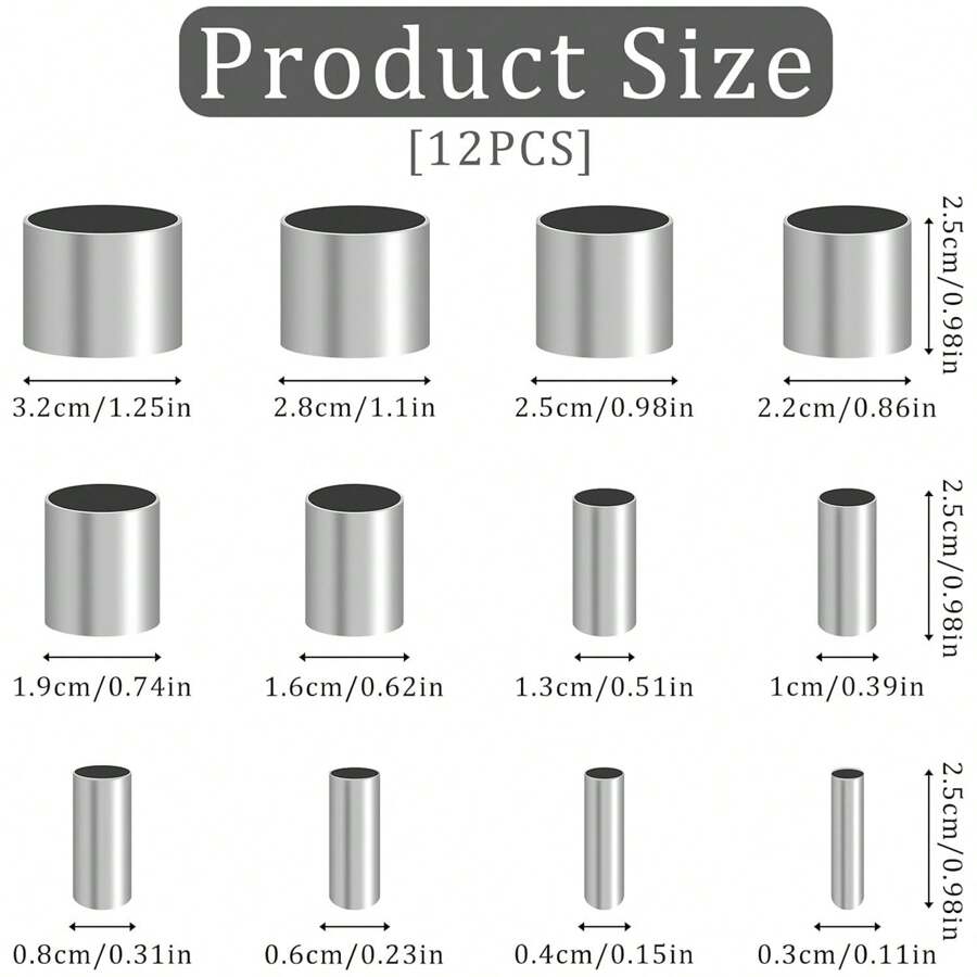 40-teilige Ausstechformen Edelstahl - Polymer Ton Werkzeug Set