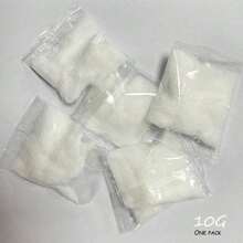 5g 弹簧猫爪柔软硅胶挤压玩具，植绒粉 DIY 手工材料，袋装