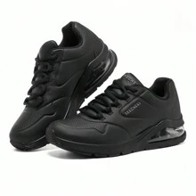 Skechers 女士时尚休闲蝴蝶鞋来自 STREET 系列 - 黑色 - 查看 3