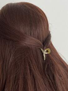 4pcs/Set Women's Mixed Color Cute Mini Hair Claw Clips, Suitable For Daily Dressing Up Casual,Hair Accessories,Hair Jaw Clip,Hair Clutch