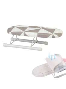 1PC Foldable Home Portable Small Ironing Board, Portable Desktop Ironing Board With Non-Slip Feet, Cloth Cover, Mini Ironing Board Mini Ironing Board, Suitable For Home Travel, Camping, Dormitory Use.