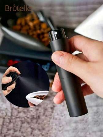 Brutelle زجاجة برذل 1 قطعة لرش البن، زجاجة رش عطر للسفر، قابلة للحمل 10 مل، زجاجة رش دواره للمنزل والمكتب وزوايا القهوة