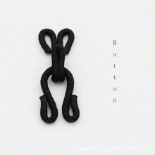 10pcs Invisible Clothing Hooks - DIY Sewing Buttons For Underwear, Bras, Jeans & Skirts - Available In White, Black, Pink, Burgundy