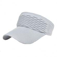 Casual Elastic Knitted Cap, Breathable Women's Empty Top Sunshade Hat For Outdoor Sports And Sun Protection - Multicolor - View 13