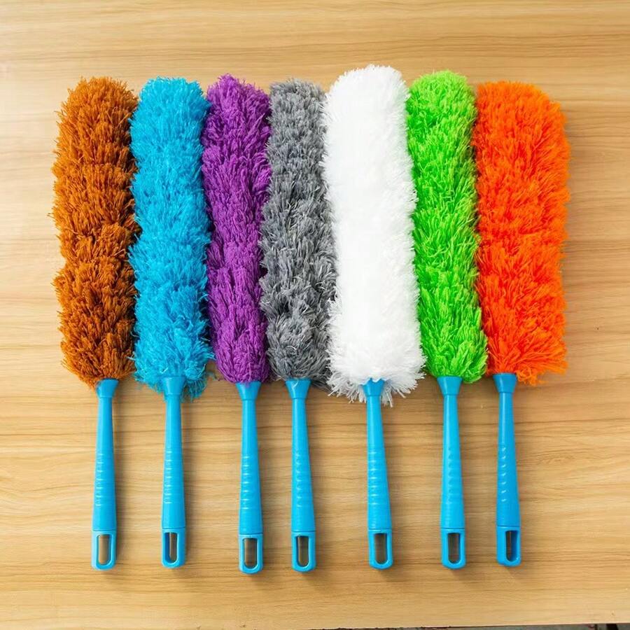 1 件可调节蜘蛛网天花板清洁器：金属和树脂结构，适用于客厅、卧室、浴室、厨房，无需电池 - 灰色 - 查看 1