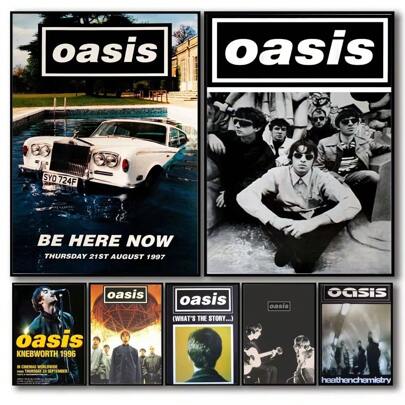 1pc Wall Arts Posters Vintage Pop Band Popular Posters Frameless Posters Kraft Club Bar Retro Posters Wall Art Painting Bedroom Learning, Canvas Art, High Quality, Optional Frame