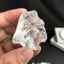 1pc Stunning Clear Quartz Tower,Energy Balance, Healing Stones Pillar-Polished Transparent Hexagonal Pillar ,Home Deacoration Stone,Holiday Ornament,The Best Choice For Crystal Collectioner ,The Preferred Gift For Family, Friends, And Elders During Festivals