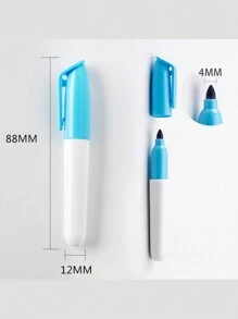 6pcs /8pcs Customized Personalized Colorful Whiteboard Dry Erase Marker Pens, Portable Marker Pen, Calendar Fridge Marker, For School, Art,Back To School ,School Supplies , Office Supplies,Christmas Gifts New Year Gifts,Back-To-School Gifts, Returning To School,Back To School - Multicolor - View 3