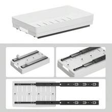 (3 Sets) Expandable Cabinet Drawers - Pull Out Cabinet Drawers Sticky Sliding Storage Racks, Suitable For Kitchen Sink Cabinet, Bathroom Closets Pull-Out Sliding Drawer Organizers - Multicolor - View 9