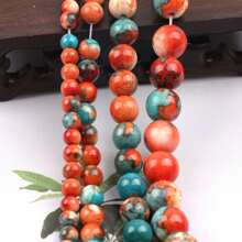 New Colorful Rain Stone Bead Loose Beads DIY Handmade Fashion Bracelet & Necklace Jewelry Accessories - Beads - View 6