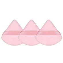 3个装粉扑，面部化妆海绵，化妆品柔软粉扑，可水洗天鹅绒化妆粉扑工具，价格实惠，圣诞礼物，化妆品，化妆工具，便宜货，礼物，女士礼物，圣诞礼物 - 彩色 - 查看 12