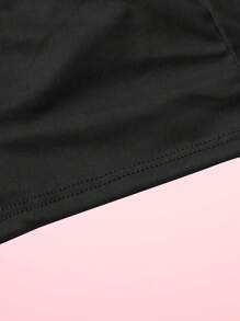 Customized Men's Black Sexy Briefs, Customized Photo Print On Front, "I LOVE MY WIFE" Letter Graphic, Customized Name "PROPERTY OF" Letter Print On Back, Fashionable Exclusive Festival Gift