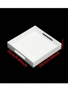 1 件亚克力透明手持托盘圣诞礼物 - 無色 - 查看 3