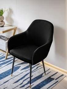 75D Wodoodporne mleczne jedwabne pokrowce na krzesła z podłokietnikami do salonu Bardzo rozciągliwe pokrowce na fotele z elastycznego spandexu przyjazne zwierzętom