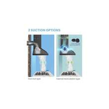 60 Cm Chimney Cooker Hood Extractor LED Recirculating Ducting Wall Mounted Range Hood 600 Mm Extractor Fan Black - 60cmBlackHood - View 5