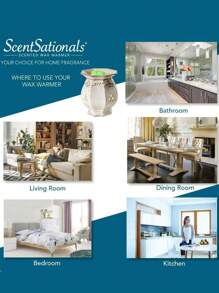 1 pieza de cera aromática derretida, vela fragante con forma de hielo (3 onzas), cubos variados para calentador de cera, bloque de cera con aceites esenciales de plantas para aromaterapia - Multicolor - Ver 6