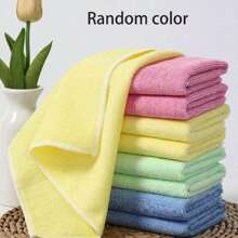 5/10 khăn lau bếp nhiều màu có thể tái sử dụng, khăn lau bát đĩa không xơ đa năng dùng cho nhà bếp và phòng tắm, khăn thấm hút bền, dễ loại bỏ vết bẩn và dầu mỡ, vật dụng vệ sinh - Nhiều màu - Xem 15