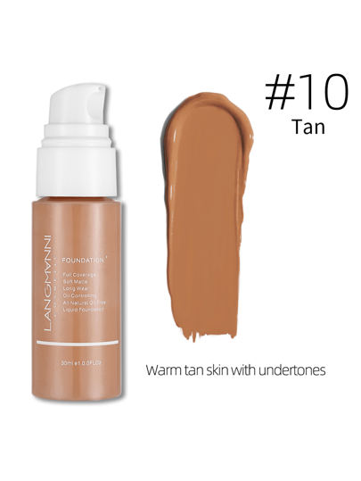 ضد للماء مادة قطعة واحدة متين متحكم بالزيت مكياج اخفاء العيوب كريم الأساس للنساء