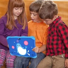BDXBFF New Cartoon Dolphin Children's Android Tablet Android13 2GB RAM 32GB ROM WiFi Bluetooth Education Game Software 3000mAh Battery No Power Adapter - Multicolor - View 11