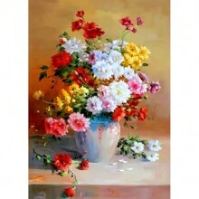 1pc Wall Arts Posters Optional Frame Botanica Europe Classical Retro Flowers Oil Painting Nordic Beautiful Floral Wall Art Poster Canvas Print Hallway Picture Room Home Decor Pop ,Wall Art With Frame