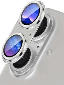 1 套哑光金属手机镜头保护膜适用于 iPhone 16 易粘贴、高清、不易碎 - 彩色 - 查看 5