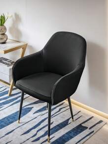 75D Wodoodporne mleczne jedwabne pokrowce na krzesła z podłokietnikami do salonu Bardzo rozciągliwe pokrowce na fotele z elastycznego spandexu przyjazne zwierzętom