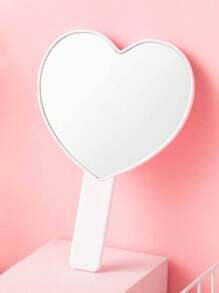 1 Peça Espelho de Maquiagem em Forma de Coração Cravejado de Diamantes, Espelho de Vaidade de Cristal Cintilante de Luxo, Adequado para Viagem, Casa ou Presente, Maquiagem, Barato, Decoração de Quarto, Vaidade, Viagem, Quarto, Acessórios de Maquiagem, Espelho, Espelho de Vaidade, Mini Espelho, Espelho Compacto, Espelho Pequeno, Espelho de Mão, Barato, Enfeites de Meia, Maquiagem, Ferramentas de Maquiagem, Coisas Baratas, Presentes, Presentes para Mulheres, Presentes de Natal