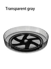 1个旋转托盘，厨房调味品、油、盐、酱汁和醋的收纳托盘，整理架，桌面水果盘和香料架，旋转防滑餐具和调味瓶收纳盒。轻轻旋转托盘即可轻松取用物品，无死角，易于清洗，享受美好时光。适用于客厅、浴室、橱柜、冰箱和餐桌，是家庭厨房收纳的理想配件。