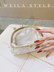 Vintage-Style Embroidered Floral Women Handbag, Chinese Traditional Qipao/Cheongsam Clutch, Retro Flower Purse For Formal Party, Wedding, Evening Gown, High-End Fashion Lady Envelope Clutch Crossbody Bag