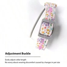 Colletto carino per animali domestici per Airtag, collare regolabile per cani piccoli e cuccioli, collana anti-smarrimento per gatti, morbido e traspirante
