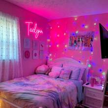 Custom Neon Light, USB LED Dimmable Neon Light Wall Room Decor, Customizable Personalized Neon Light, Wedding, Birthday, Valentine's Day Gift - Multicolor - View 7