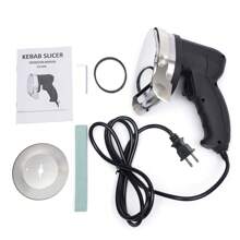 RAINAUT Stainless Steel 80W Gyro Doner Kebab Slicer 1.4mm Handheld Electric Shawarma Cutter Slicer Kit - US A Type Plug(110-127V) - View 4