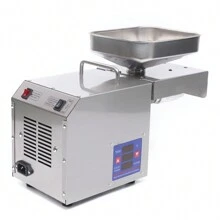 RAINAUT 600W Automatic Oil Press Machine 304 Stainless Steel Extractor Machine, 3-6kg/6.61-13.23lbs/Hour,40-250°C/104-482℉, 43.6*16*27.8cm/17.2*6.3*10.9in. - US B Type Plug(110-127V) - View 6
