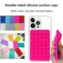 1pc Creative Bubble Cushion Cell Phone Pad: Colorful Appearance Fashion Eye-Catching, Bubble Design Stress Relief Interesting, To Provide Intimate Protection For Cell Phones, Is The Ideal Choice Of Cell Phone Accessories. Compatible With IPhone,Android Phone, Gift For Easter, Birthday, Family, Mother, Friends, Boyfriend, Girlfriend Desk Mobile Phone Holder Stand, Adjustable Desktop Tablet Holder Universal Table Cell Phone Stand