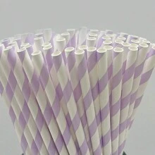 25/50 pezzi Cannucce di carta - Cannucce a righe per feste, ecologiche, cannucce di carta non assorbenti per bere e lavoretti per feste quotidiane/feste di compleanno/matrimoni/anniversari, decorazioni per matrimoni, decorazioni per la casa, decorazioni per feste nuziali - Multicolore - Visualizzare 20