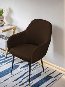 75D Wodoodporne mleczne jedwabne pokrowce na krzesła z podłokietnikami do salonu Bardzo rozciągliwe pokrowce na fotele z elastycznego spandexu przyjazne zwierzętom