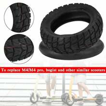 10x3"/255x80 Off-Road Outer Tyre+InnerTube For KUGOO M4 Zero Etc 80/65-6