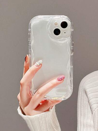 简约蝴蝶结设计优质柔软保护手机壳适用于 iPhone16promax/16/16pro/16plus/15/15promax/15pro/15plus/11/12/13/14promax/Xs/Xr/11pro/11promax/12pro/12promax/13pro/13promax/7plus/14pro/14promax/14plus/12mini/13mini，创意女式防水防震防摔防刮